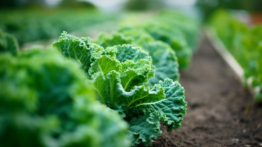 Illustration of October Garden Kale